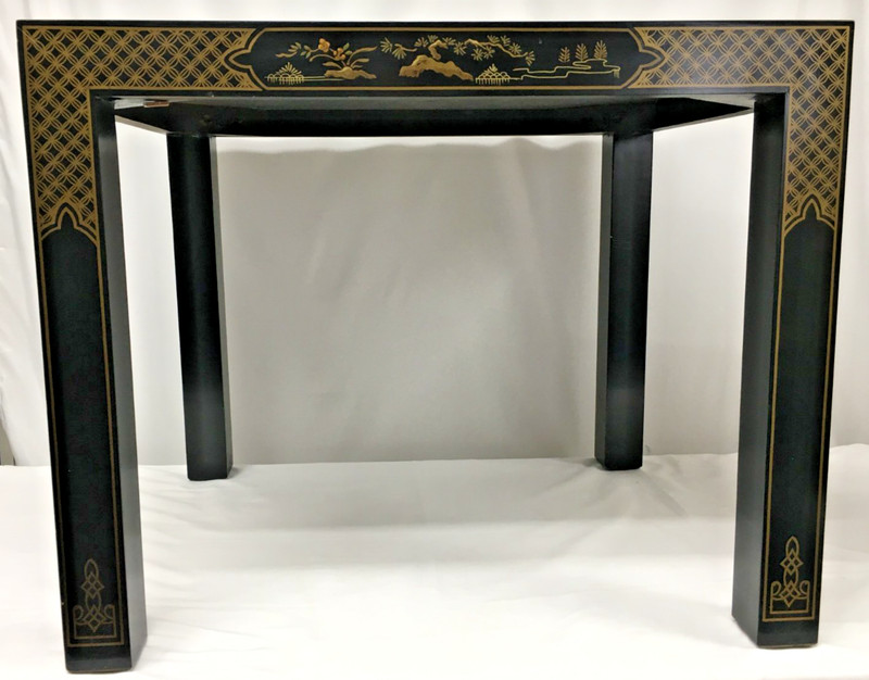 Drexel Etcetera Lacquered Chinoiserie Table
