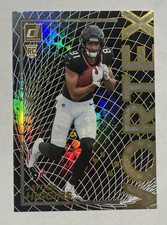 2025 Panini Donruss Football Vortex Jayden Higgins #15 RC Houston Texans