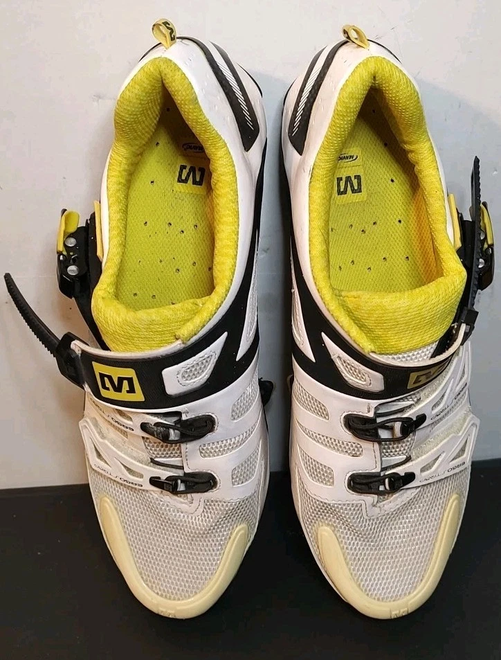Zapato de ciclismo Mavic Ergolite Ergo Fit 3D Energy Lock carbono con correa para puntera 9,5 Foto 4 de 4
