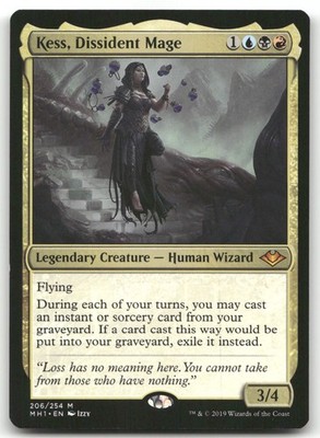 Kess, Dissident Mage #206 (NM) Modern Horizons MH1 Magic MTG