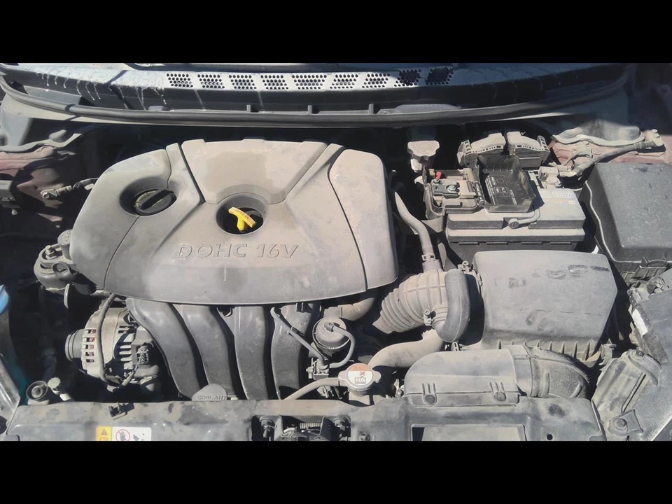 2014 - 2016 HYUNDAI ELANTRA Steering Column Floor Shift Conventional Ignition Foto 4 de 4