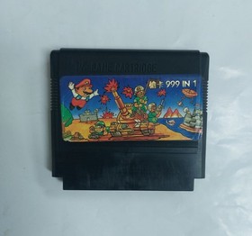 999 tv game 60 pin famiclone cartridge from 90's for dendy famicom pegasus etc