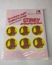 TREND 80s Stinky Stickers Vintage Scratch N Sniff Sealed Boot YAHOOO