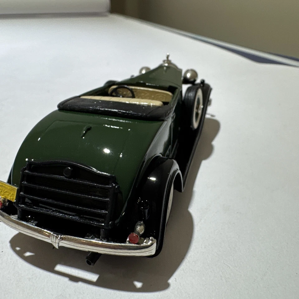 Brooklin BRK6A 1932 Packard Light Eight convertible cupé verde 1:43 Foto 4 de 4