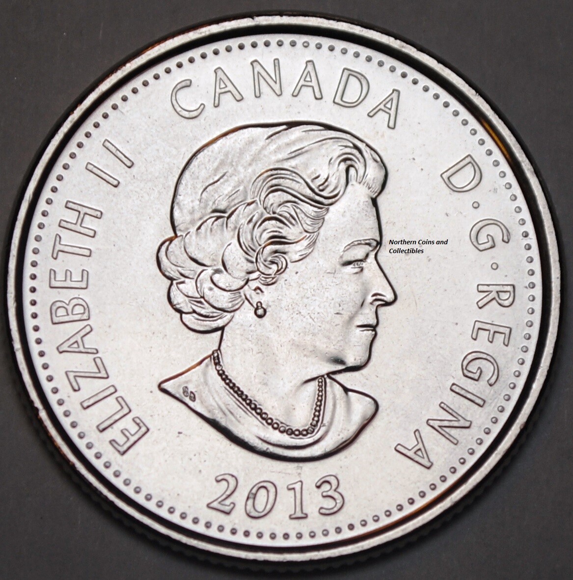 Canada 2013 Laura Secord 25 cents Nice UNC from roll - BU Canadian