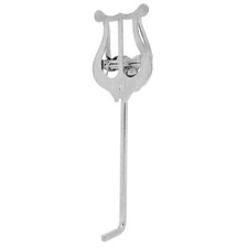 Trumpet Lyre, Nickel Finish