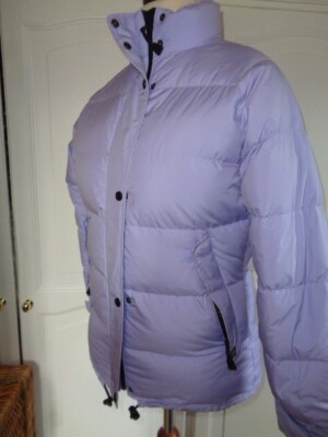 MARKS & SPENCER  LILAC GOOSE DOWN  JACKET  70% DOWN 30% FEATHER      UK 12-14