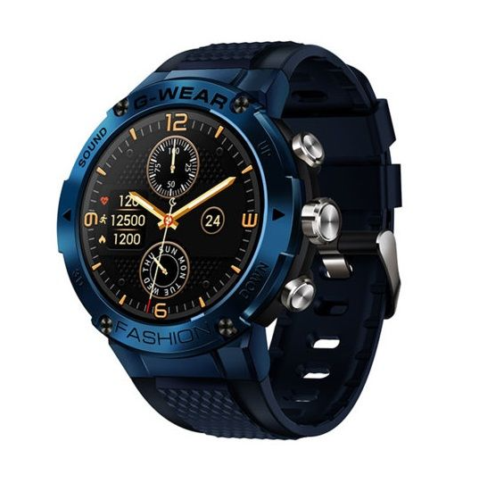Smartwatch Smarty Orologio Digitale Chiamata Bluetouth Blu Unisex SW036C