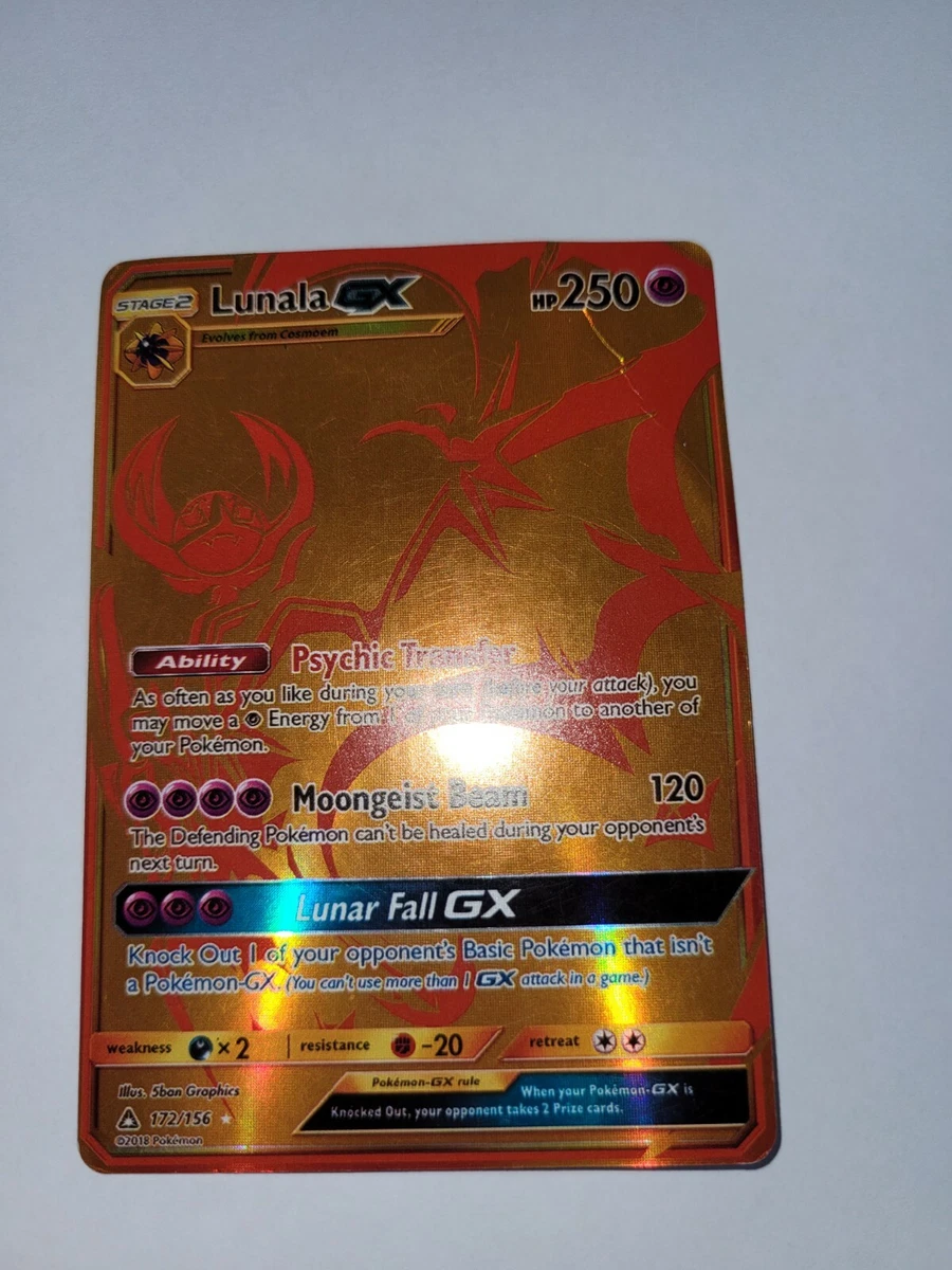 Gold Lunala Gx -  New Zealand