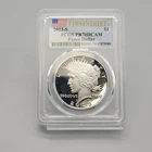 2023-S Proof $1 Peace Silver Dollar PCGS PR70DCAM First Strike Flag Label