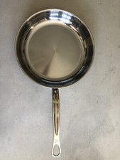 Hestan NanoBond Stainless Multi-Ply all clad, Titanium Gloss, 11” Fry Pan Frypan