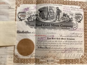4 Different Gold Mining Certificates