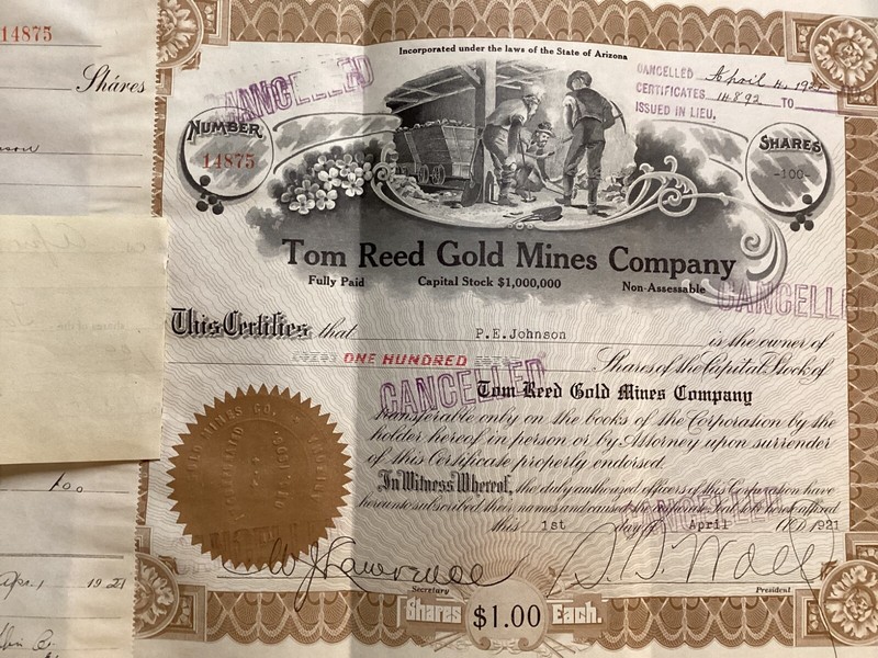 4 Different Gold Mining Certificates