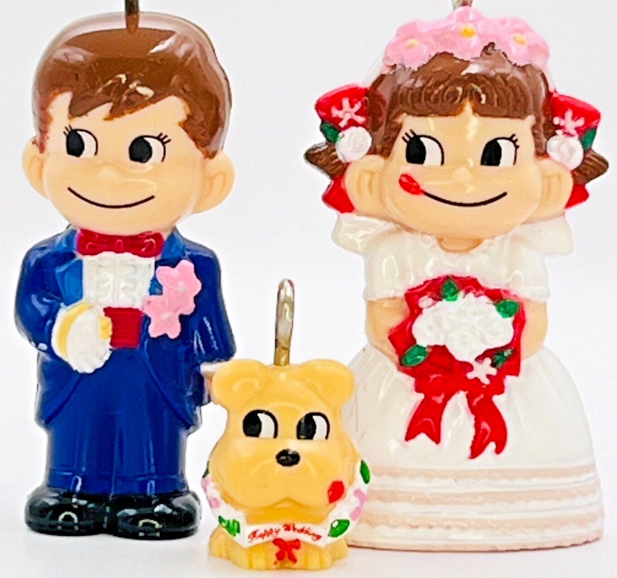 アクセサリー peko Wedding Peko Chan & Poko Special Set Peko-chan Keychain Mascot