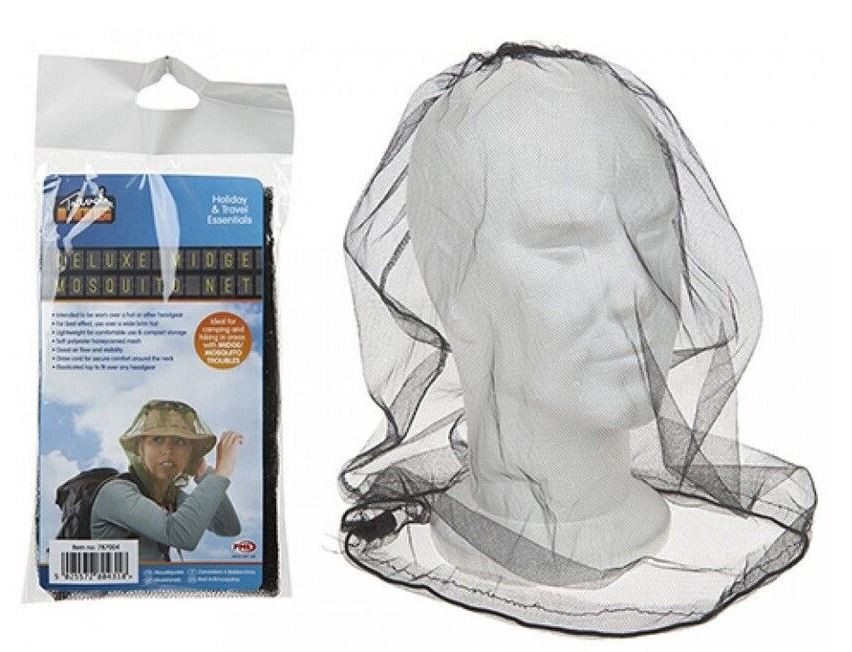 Midge Mosquito Head Net, Insect Bug Midge Mesh Face Head Protector