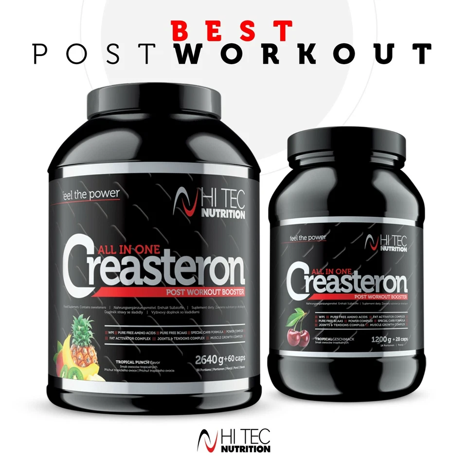 Hi Tec Nutrition - Creasteron - 2640g + 60Kaps. - All In One - Bild 2 von 4