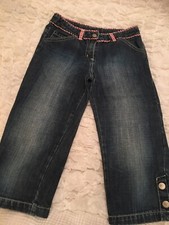 jasper conran junior j trouser girls age 8 cropped jeans 