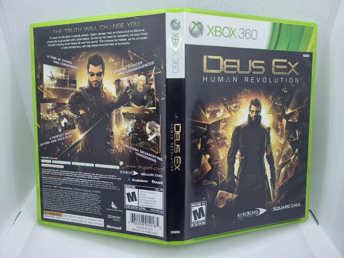 Deus ex cheap xbox 360