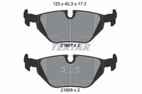 Textar 2160702 Bremsbelagsatz, Scheibenbremse FüR Bmw, De La Chapelle, Wiesmann
