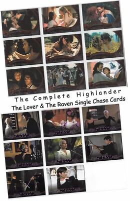 Highlander Komplett - Single Chase Karten Auswahl - The Raven, Lover, Warrior