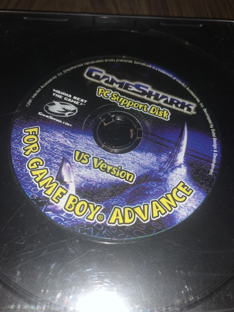 GameShark w/ Manual Nintendo Game Boy Advance GBA from InterAct