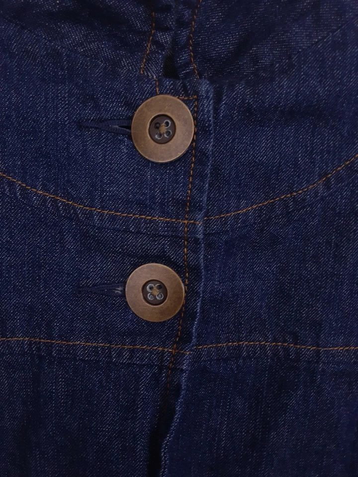 Chaqueta Vaquera Chadwicks 2 Botones Talla L Junior 100% Algodón Foto 3 de 4