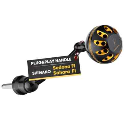 Gomexus Aluminum Plug&Play Handle for Shimano 17 Nasci Sedona FI