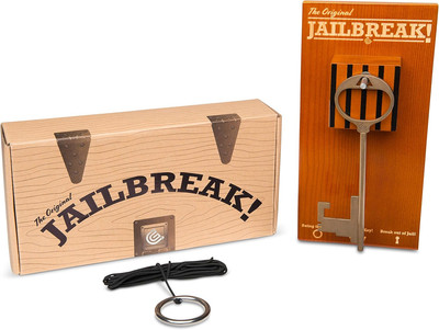 Jail Break Key Swing DIY Kit Stainless Steel Hardware and Nylon String Ring Toss