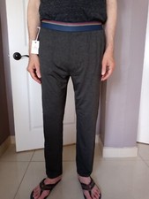 MENS BEST Sleeping Pants sz L Dark BLUE NEW, Soft Comfort Wear retail 78, GIFT