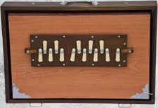 Shruti Box – Special Teak Wood – 15″ x 10″ x 3″ – Tuned 440 Hz – With Gig Bag