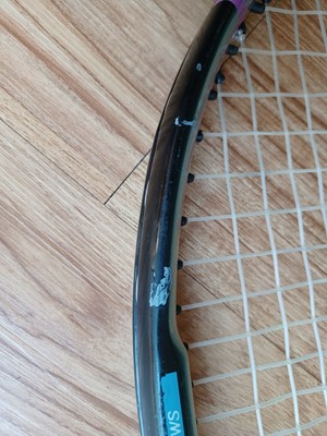 Tennis Wilson Pro Staff 6.0 Tennis Racquet 4 5/8 Vintage