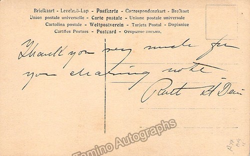 Saint Denis, Ruth - Double Signed Photograph - Picture 2 of 2