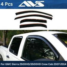 AVS Vent Visor Window Deflector Rain Guards For GMC Sierra 2500HD/3500HD 2007-14