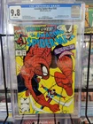AMAZING SPIDER-MAN #345 (1991) - CGC GRADE 9.8 - VENOM & SILVER SABLE APPS!