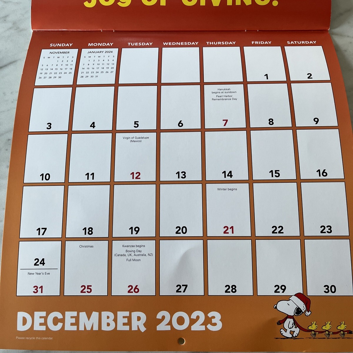 peanuts-2023-wall-calendar-by-mead-ebay