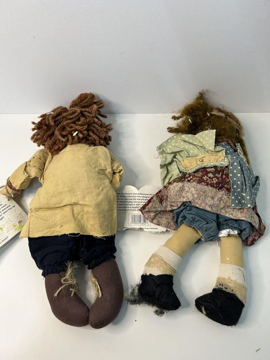 Attic Babies Dolls Lot Of 2 Dr Doodles Party Marty Vintage Rare