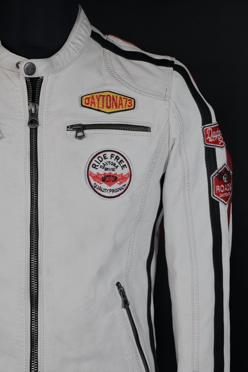 ジャケット DAYTONA 73 Jackets Leather Jacket Daytona 73 Walkor blue