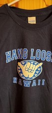 Womens T-Shirt Size M Medium Hang Loose Hawaii