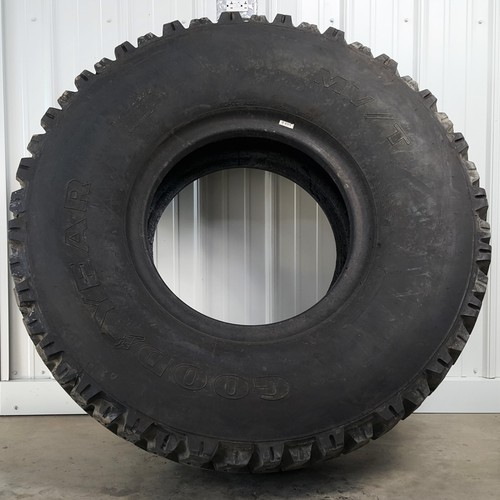 395/85R20 Goodyear MV/T Military Surplus FMTV Truck Tires w/ 90+ Tread