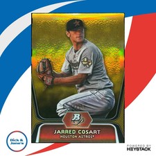 2012 Bowman Platinum Jarred Cosart Prospects Gold Refractor 27/50 #BPP81 Astros