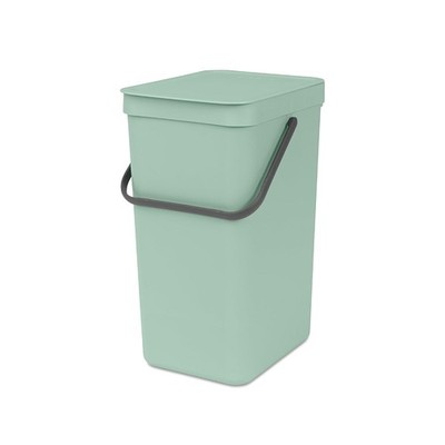 Sort & Go Kitchen Recycling Bin | S / 4.2 Gal / 16L | Jade Green | Removable ...