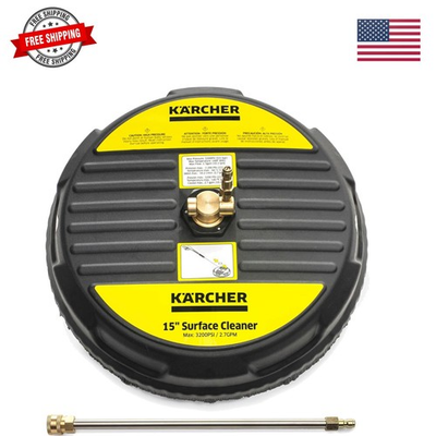 #ad Pressure Washer Surface Cleaner 15quot; Quick Connect 2600 3200 PSI Ideal for ... $104.54