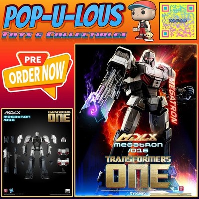 Transformers One Megatron/D16 MDLX Action Figure Threezero PRESALE JAN 