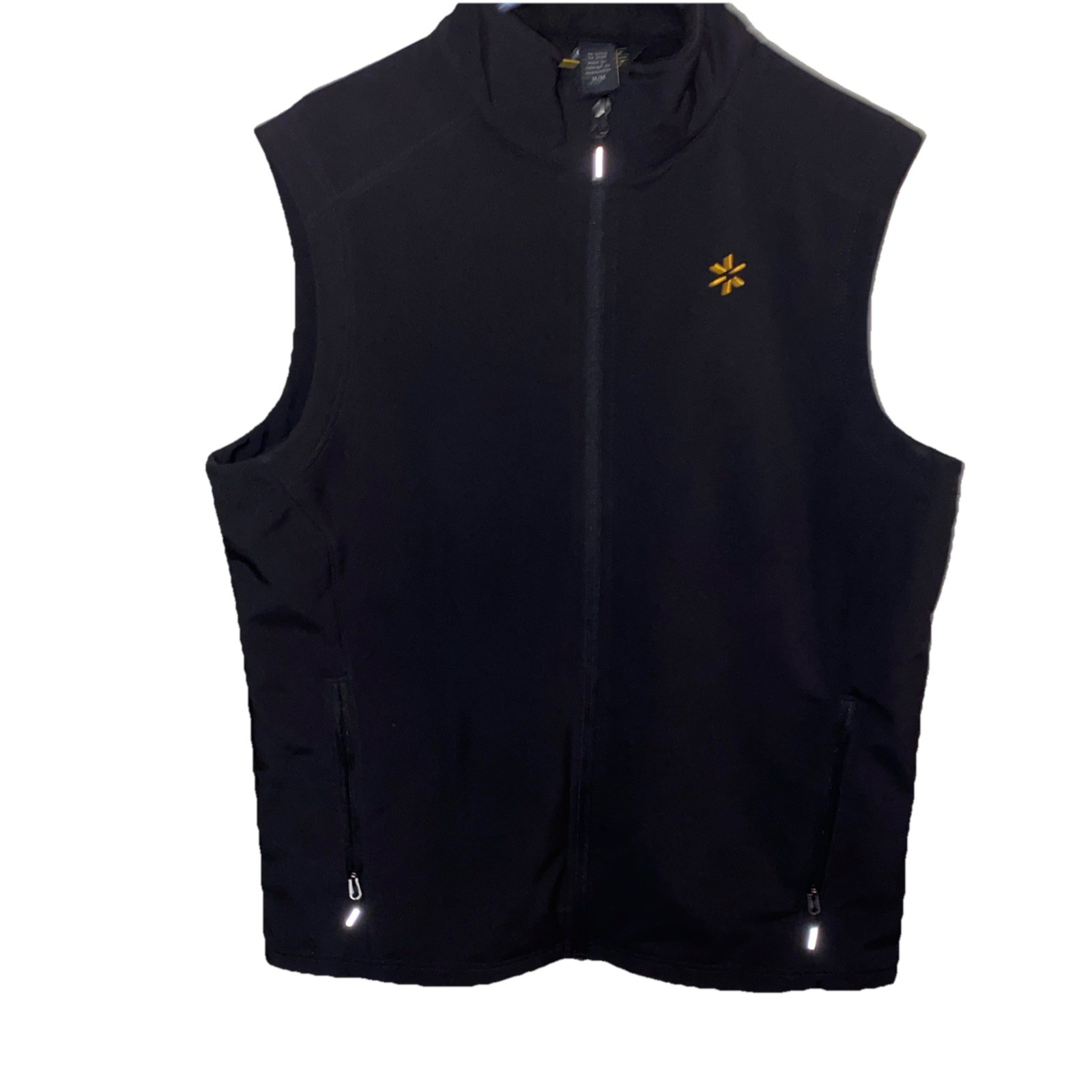 Walmart associate Lined Vest Jacket Full Zip blac… - image 1