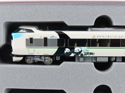 Hotaruページ　TSCO-143/CW N Scale Kato 10-1847 287 Series Panda Kuroshio 