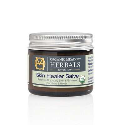 Skin Healer Salve 2oz, USDA Certified Organic. For Eczema, Cuts, Burns, Itchy...