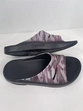 OOFOS OOahh Unisex Limited Purple Camo US Men's 8 Women’s 10 euro 41 shoes