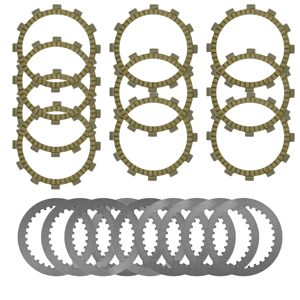 Kit de placas de acero y fricción de embrague para Yamaha WR250F YZ250F YZ250FX 2001-2019 Foto 4 de 4