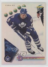 1994-95 Score Platinum Team Set Dave Ellett #83 x1f