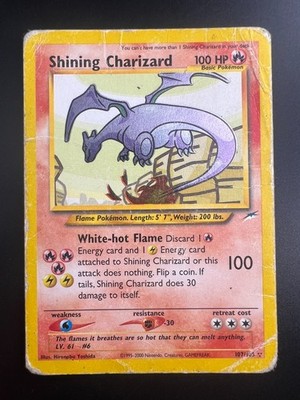 Shining Charizard - 107/105 - Pokemon Neo Destiny Unlimited Holo